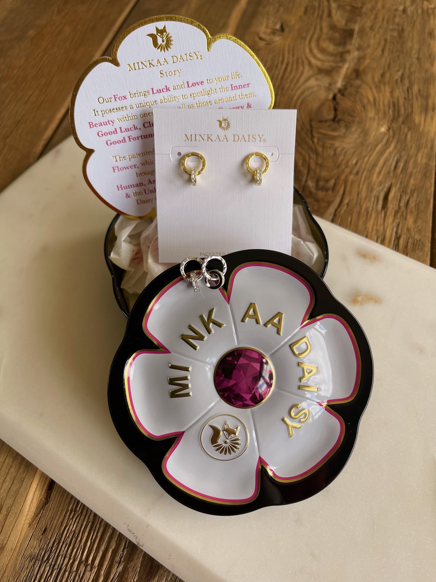 Monroe Rings of Love Earrings