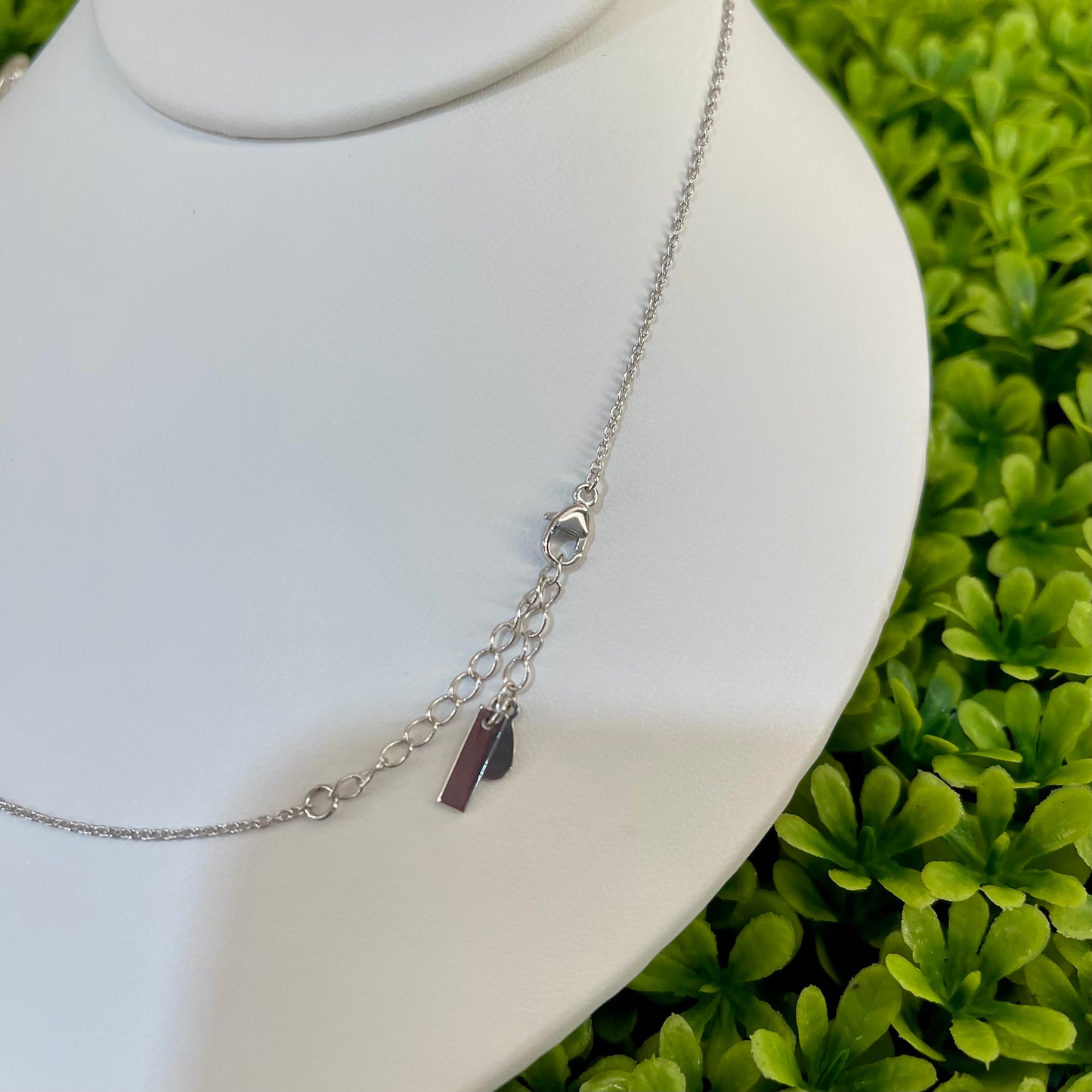 Vintage Sterling Silver Mother Saying Heart Necklace