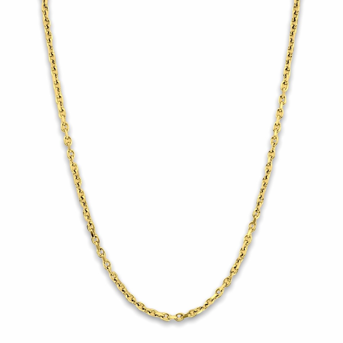 3mm Trending Square Link Gold Chain - Minkaa Daisy