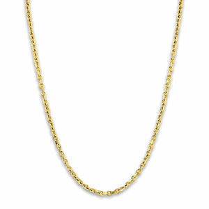 3mm Trending Square Link Gold Chain - Minkaa Daisy