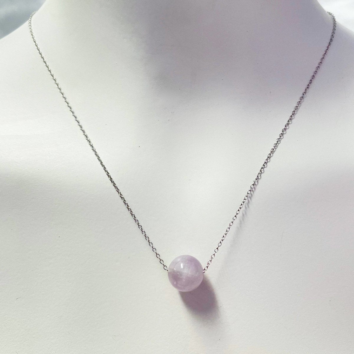 Amethyst and Tranquility Necklace - Minkaa Daisy