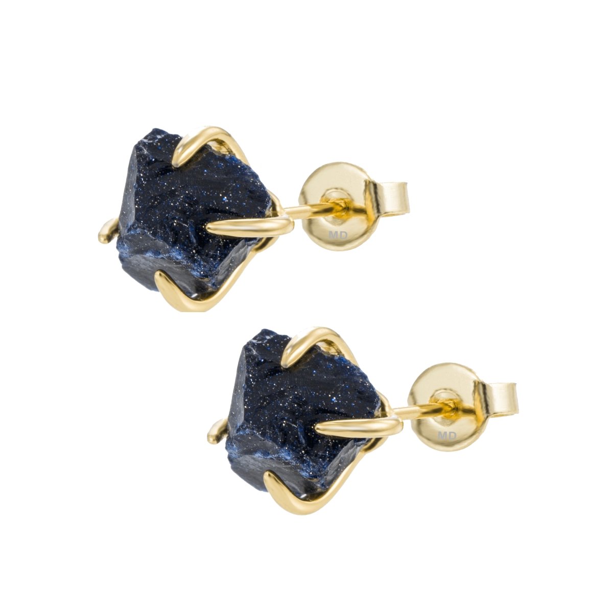 Raw Gemstone Earrings - Minkaa Daisy