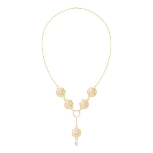 Sterling Silver Micro Crackle Vine Necklace - Minkaa Daisy