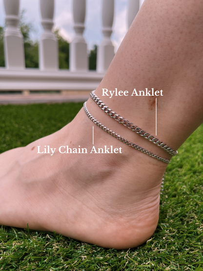 Lily Chain Anklet