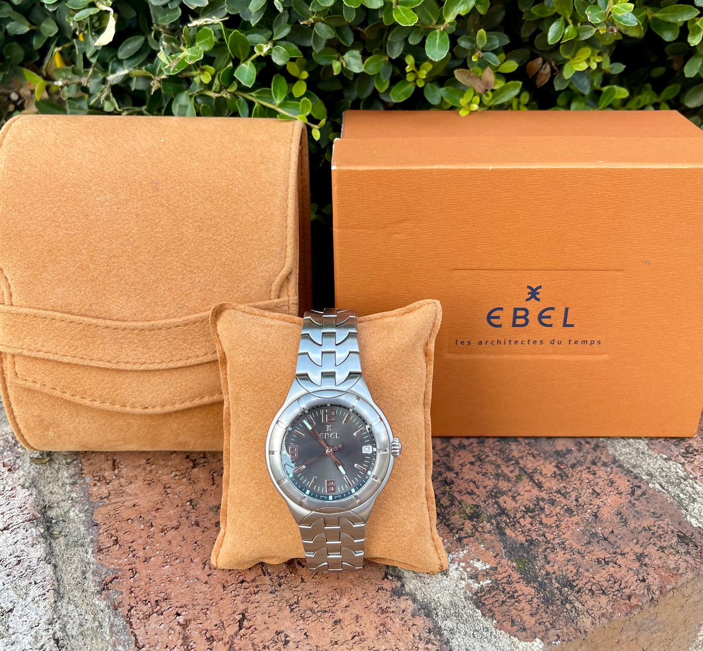 Vintage Ebel Type E 1999-2000 Collectors Stainless Steel Watch