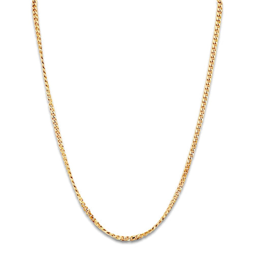 3mm Cuban Link Gold Chain - Minkaa Daisy