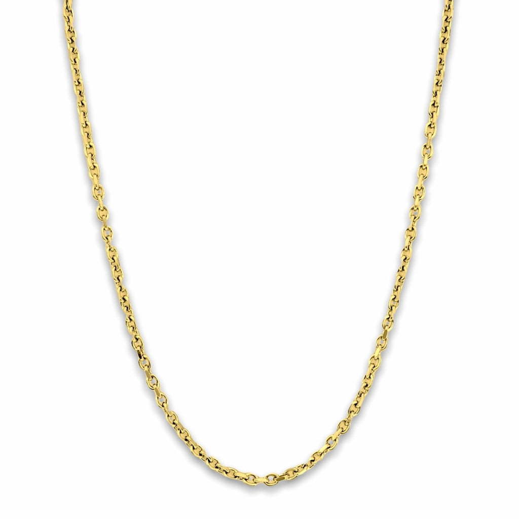 3mm Trending Square Link Gold Chain - Minkaa Daisy