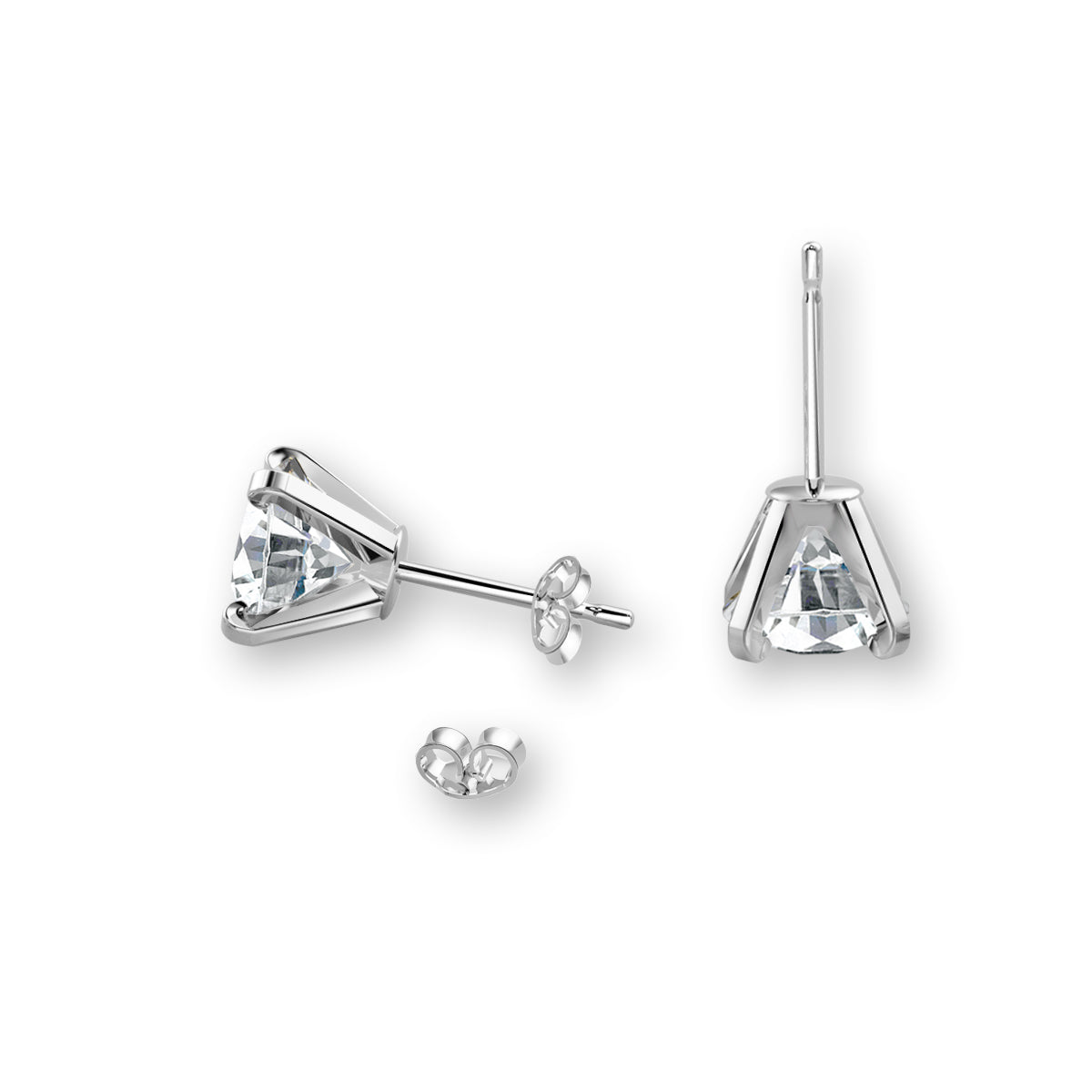 Morgan Crystal Stud Earrings Set