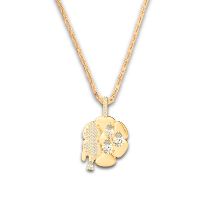 Gabriella Good Fortune Daisy Necklace