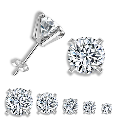 Morgan Crystal Stud Earrings Set