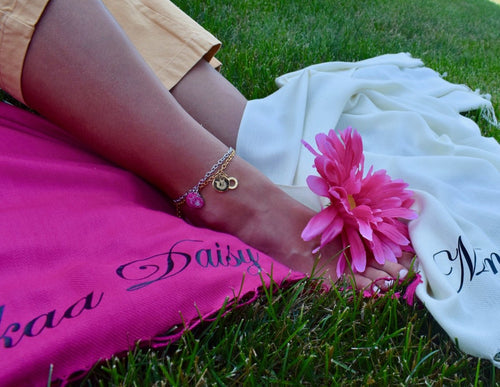 Ballerina Logo Anklet - Minkaa Daisy