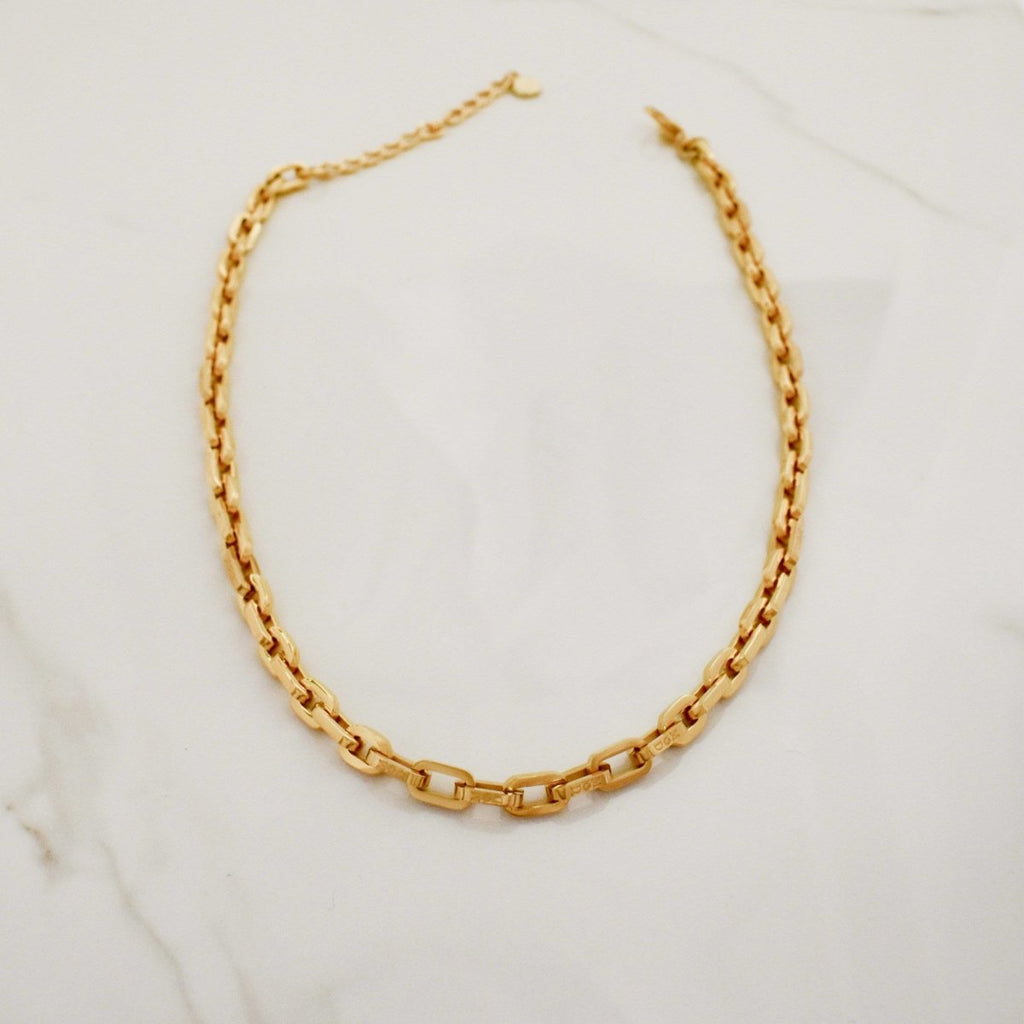 Chunky Royal Link Necklace - Minkaa Daisy