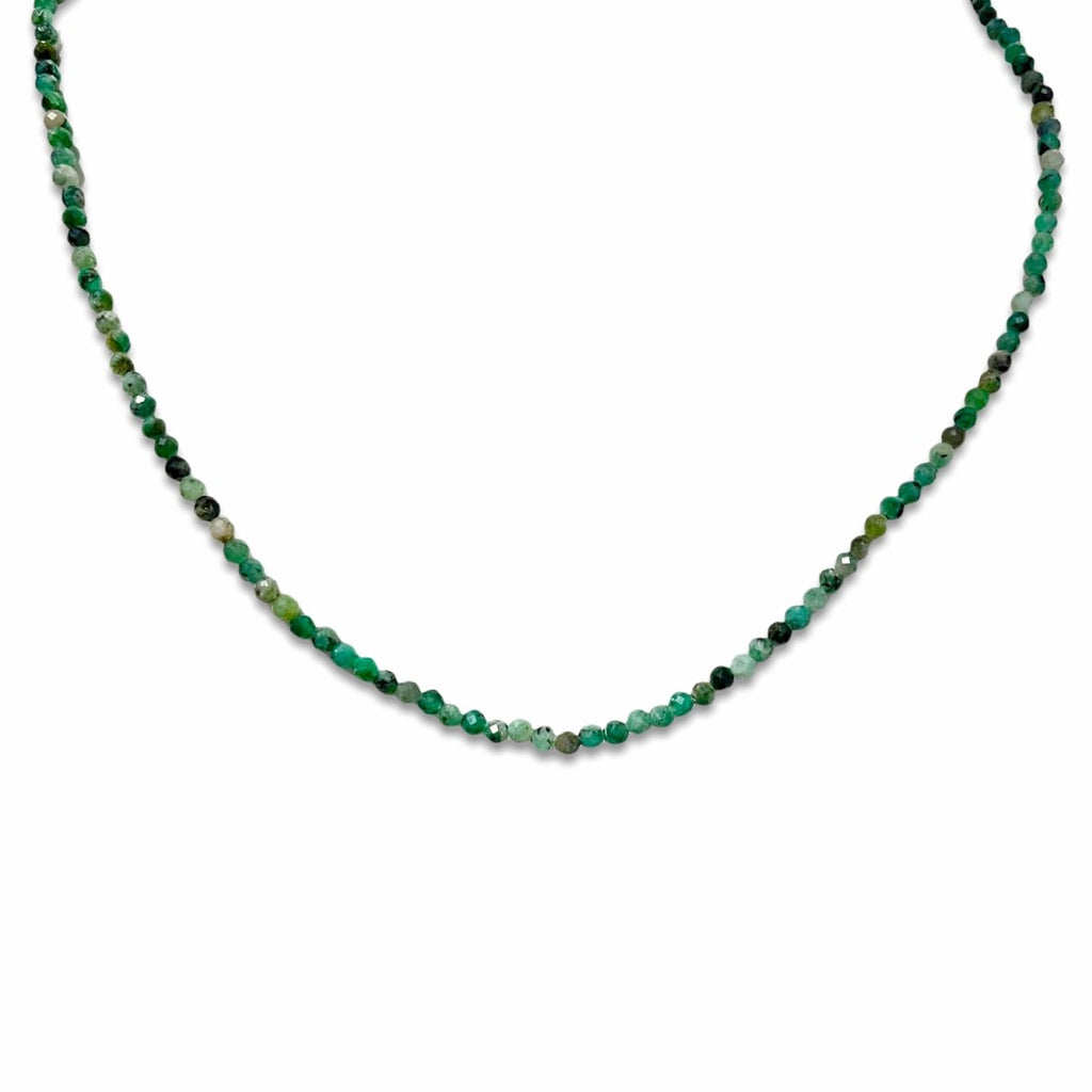 Emerald Green Beaded necklace