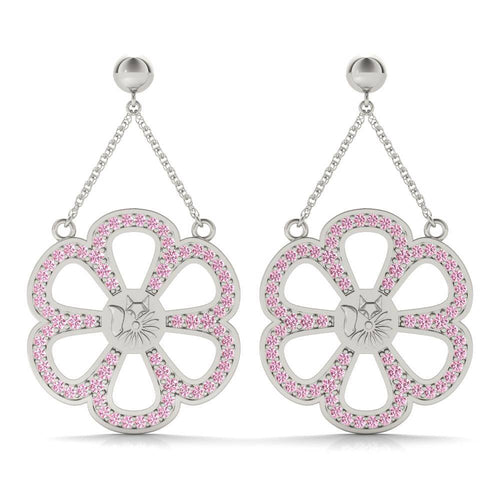 Sterling Silver Bold Ferris wheel Earring's - Minkaa Daisy