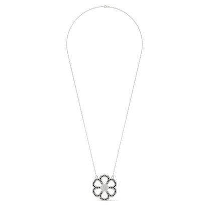 Sterling Silver Bold Ferris Wheel Necklace - Minkaa Daisy