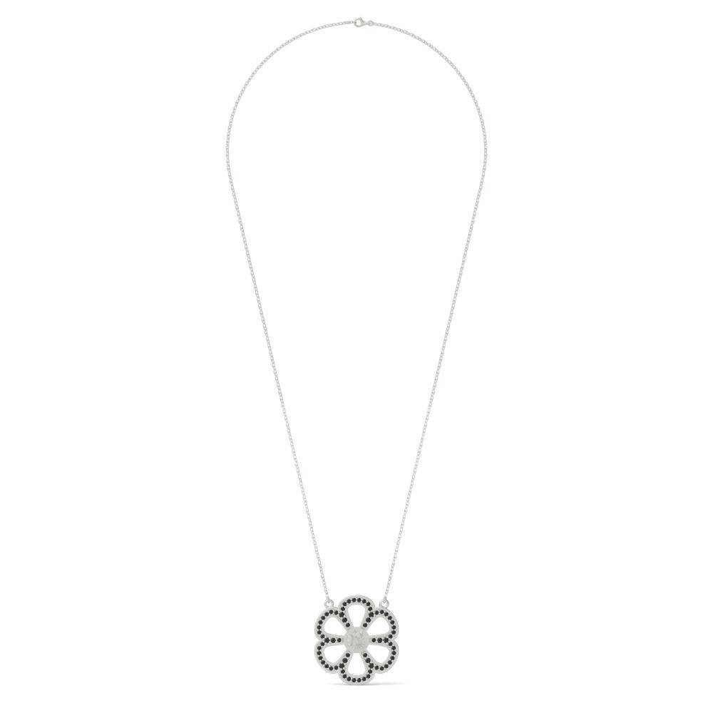 Sterling Silver Bold Ferris Wheel Necklace - Minkaa Daisy
