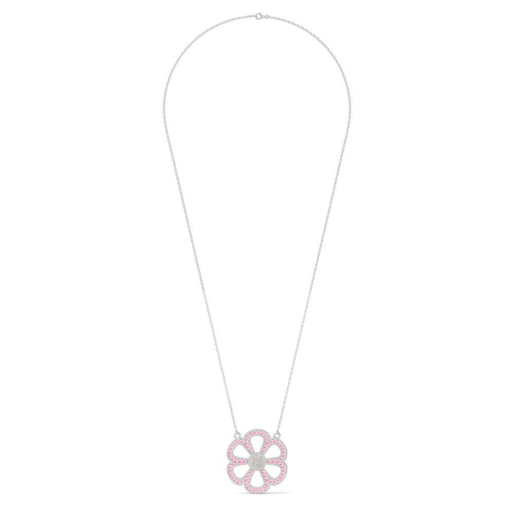 Sterling Silver Bold Ferris Wheel Necklace - Minkaa Daisy