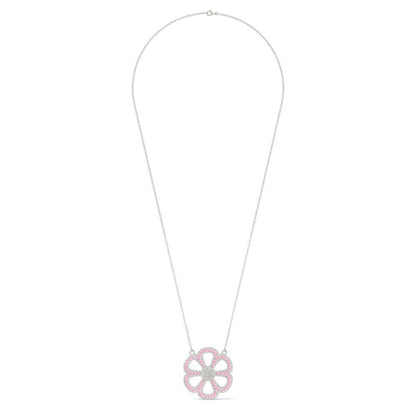 Sterling Silver Bold Ferris Wheel Necklace - Minkaa Daisy