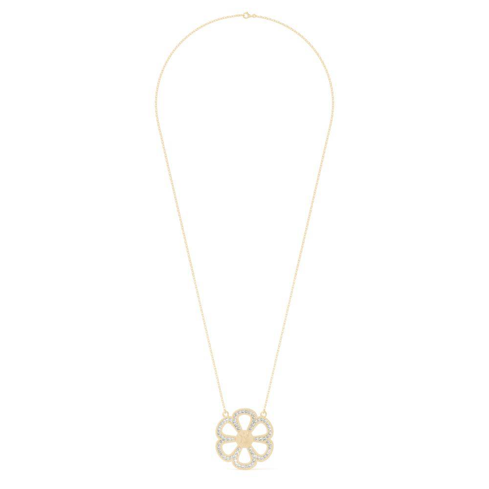 Sterling Silver Bold Ferris Wheel Necklace - Minkaa Daisy