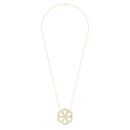 Sterling Silver Bold Ferris Wheel Necklace - Minkaa Daisy